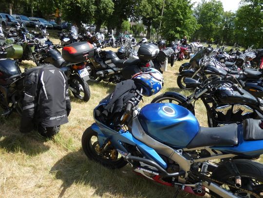 Zlot motocyklowy w Malużynie