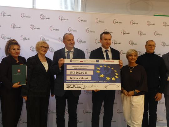 Umowy z dofinansowaniem dla Gminy Załuski
